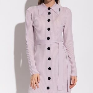 GANNI Lavender Midi Dress